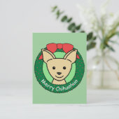 Chihuahua Weihnachten (Stehend Vorderseite)