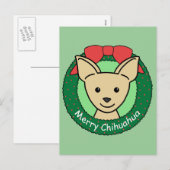 Chihuahua Weihnachten (Vorne/Hinten)