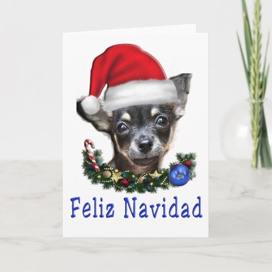 Chihuahua Weihnachten (Vorderseite)
