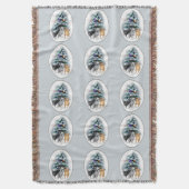 Chihuahua Weihnachten Decke (Vorderseite Vertikal)