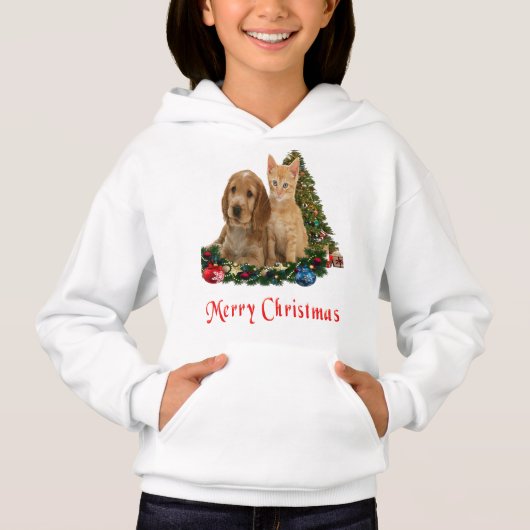 Chihuahua Weihnachten Hoodie (Vorderseite)