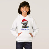Chihuahua Weihnachten Hoodie (Vorne ganz)