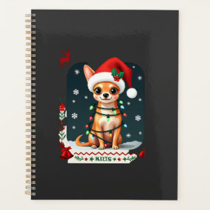 Chihuahua Weihnachten Santa hässlicher Pullover Hu Planer