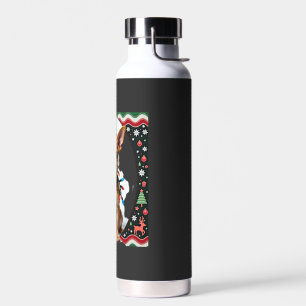 Chihuahua Weihnachten Santa hässlicher Pullover Hu Trinkflasche