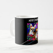 CHIHUAHUA Weihnachten Zwei Tone Tasse. Tasse (Vorderseite Links)
