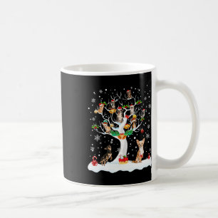 Chihuahua Weihnachts Weihnachtsbaum Hund Lover Men Kaffeetasse