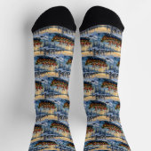 Chihuahua-Weihnachtsboot-Feiertag Socken (Oben)