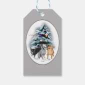 Chihuahua Weihnachtsgeschenke Tags Geschenkanhänger (Rückseite)