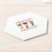 Chihuahua Weihnachtslicht Funny Xmas Dog Lover Es Untersetzer (angewinkelt)