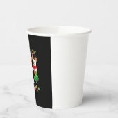 Chihuahua Weihnachtslicht Xmas Dog Classic T-Shir Pappbecher (Links)