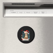 Chihuahua Weihnachtsmann Ugly Sweater Dog Lover X Magnet (In Situ (Geschirrspüler))