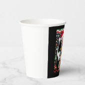 Chihuahua Weihnachtsmann Ugly Sweater Dog Lover X Pappbecher (Rechts)