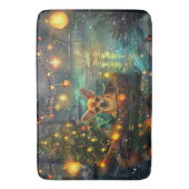 Chihuahua Weihnachtsreise Badematte (Vorderseite Vertikal)