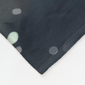 Chihuahua Weihnachtsreise Fleecedecke (Ecke)