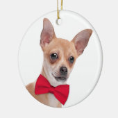 Chihuahua Weihnachtsschmuck (Links)