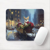 Chihuahua Weihnachtszeit Mousepad (Mit Mouse)