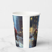 Chihuahua Weihnachtszeit Pappbecher (Rechts)