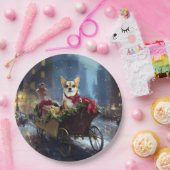 Chihuahua Weihnachtszeit Pappteller (Party)