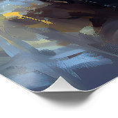 Chihuahua Weihnachtszeit Poster (Ecke)