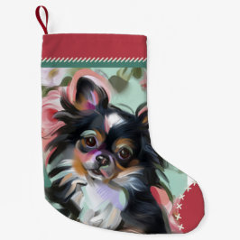 Chihuahua Weihnachtszeit-Strumpf| Ornament Kleiner Weihnachtsstrumpf