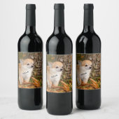 Chihuahua Weinetikett (Flaschen)