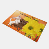 Chihuahua Welcome Mat Fußmatte (Schrägansicht)