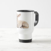 Chihuahua Welpe Hund Canine Travel Mug Reisebecher (VorderseiteRechts)