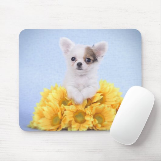 Chihuahua-Welpe Mousepad (Mit Mouse)
