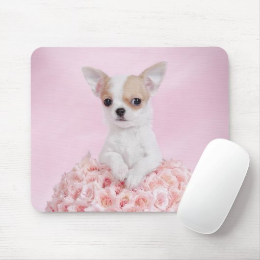 Chihuahua-Welpe Mousepad (Mit Mouse)