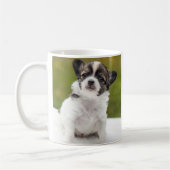 Chihuahua-Welpen-Kaffeetasse Kaffeetasse (Links)