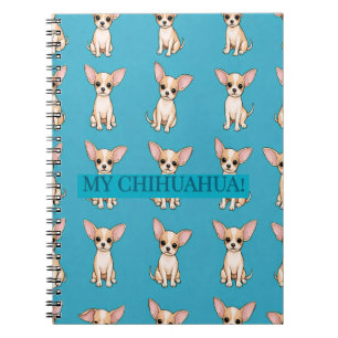 Chihuahua-Welpen Notizbuch Tagebuch
