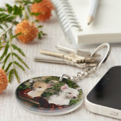 Chihuahua-Welpen Schlüsselanhänger (Vorderseite rechts)