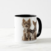 Chihuahua-Welpen Tasse (VorderseiteRechts)