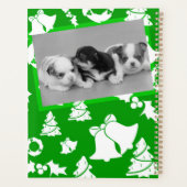 Chihuahua Welppies Dog Christmas Tree Bells Planer (Rückseite)