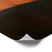 Chihuahua Welppy-Headshot Poster (Ecke)