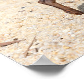 Chihuahua Welppy Walking Poster (Ecke)