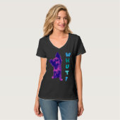 Chihuahua-Whut T-Shirt (Vorderseite Vollansicht)