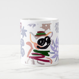  Chihuahua Winter  Jumbo-Tasse