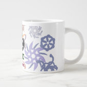  Chihuahua Winter  Jumbo-Tasse (Rechts)