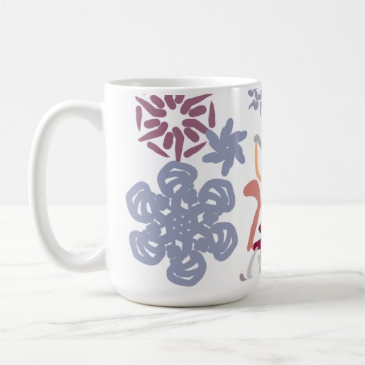 Chihuahua Winter Kaffeetasse (Links)