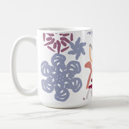 Chihuahua Winter Kaffeetasse (Links)