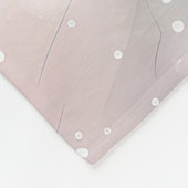 Chihuahua Winter Wonderland Weihnachtsfreude Fleecedecke (Ecke)