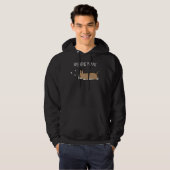 Chihuahua-Wochenendpläne Hoodie (Vorne ganz)