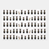 Chihuahua Wrapping Paper Sheets Geschenkpapier Set (Vorderseite 2)