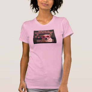 Chihuahuahund - Don't Hass, weil ich schön bin! T-Shirt