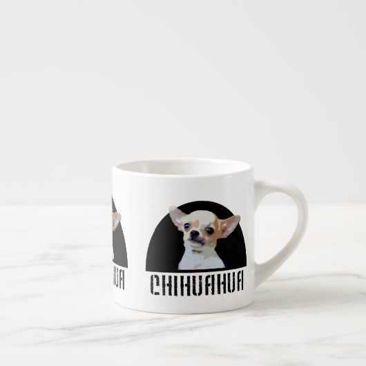 Chihuahuahund Espressotasse (Rechts)