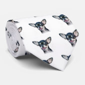 Chihuahuahund Krawatte (Gerollt)