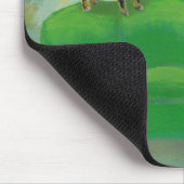 Chihuahuahund und -katze auf mousepad (Ecke)
