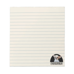 Chihuahuahundenotizblock Notizblock