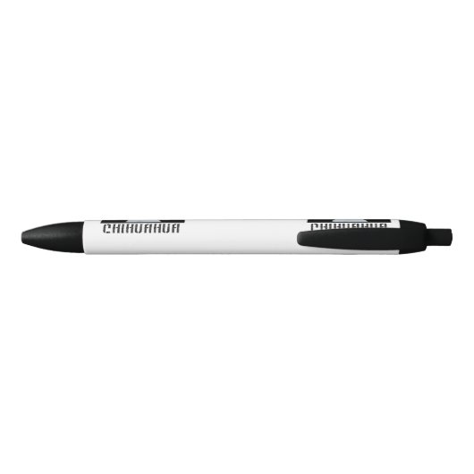Chihuahuahundepersonalisierter Stift (Rückseite)